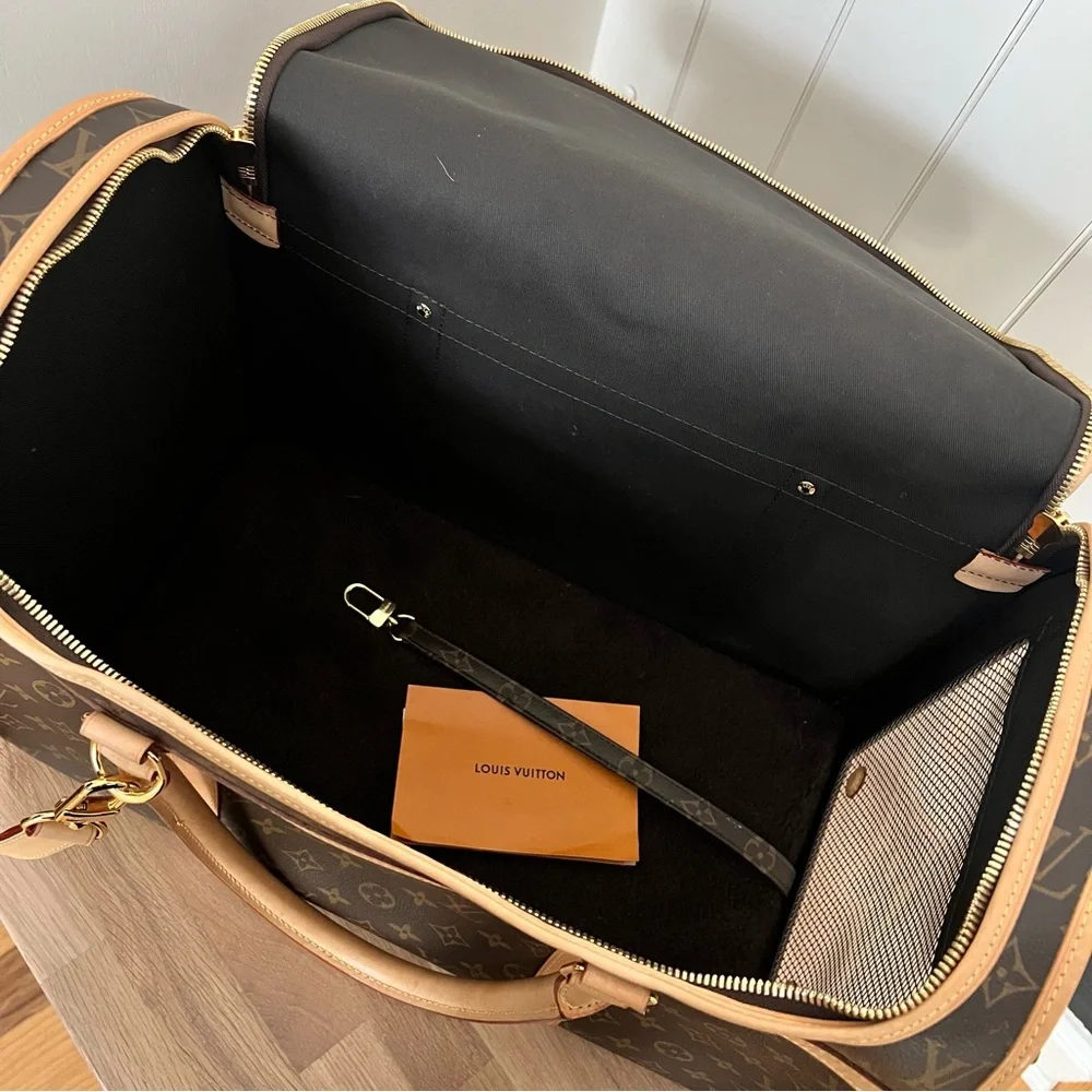 Louis Vuitton’s classic Dog Carrier